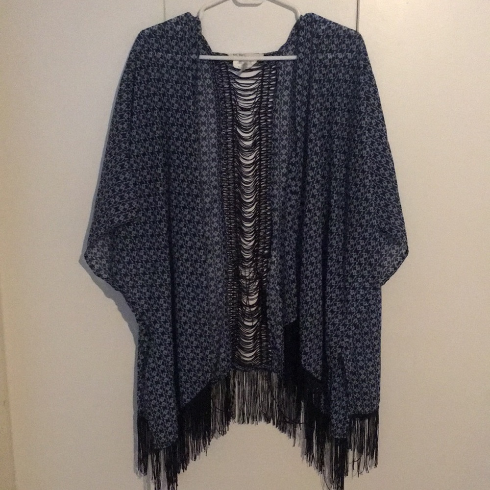 BCBG swim beach one side cover-up